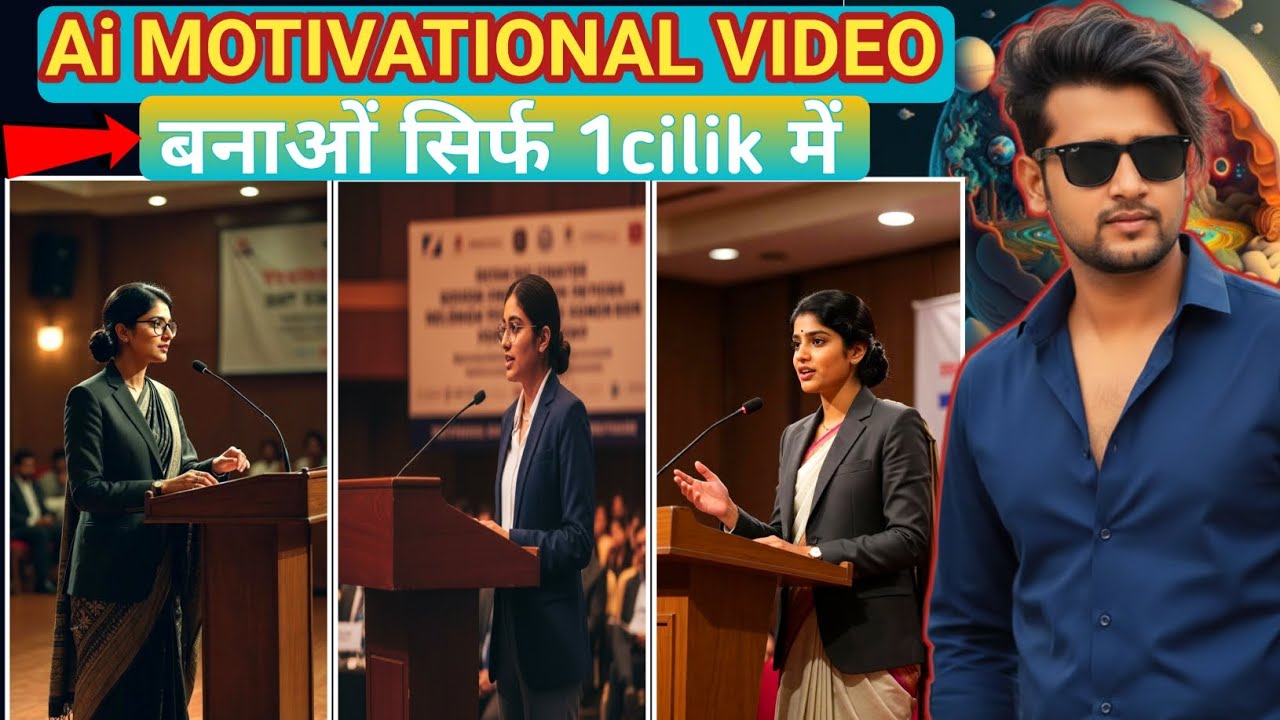 AI Se Motivational Video Kaise Banaye? | Viral Motivation Speech AI Video (2026)