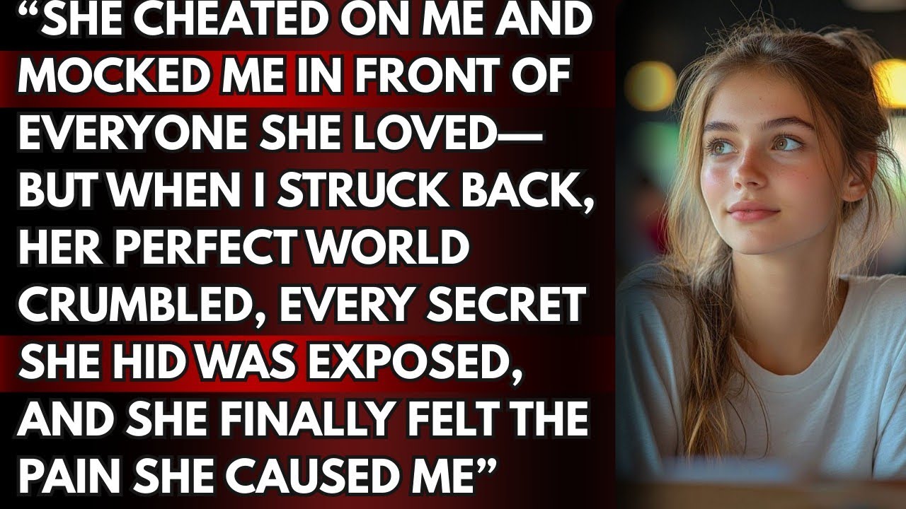 She Cheated On Me And Mocked Me In front Of Everyone She Loved But When I Struck Back Her Perfect...