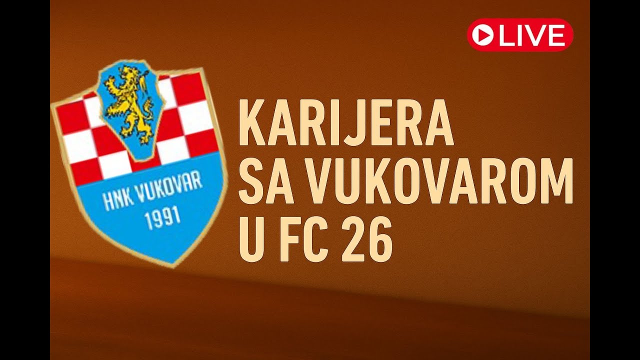 PREUZEO SAM VUKOVAR U KARIJERI U FC26