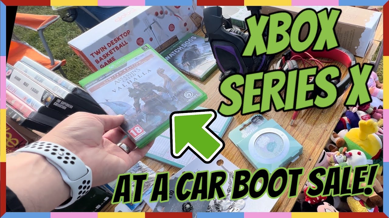 XBOX SERIES X AT A CAR BOOT SALE