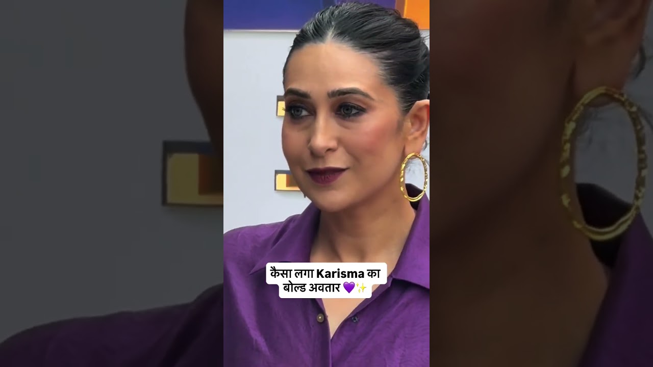 Karisma Kapoor spotted at Wheel of fortune set....  