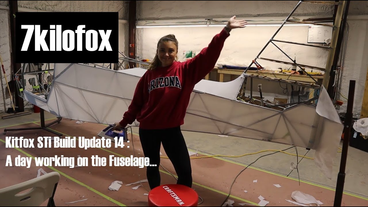 Kitfox STi Build Update 14 : A day working on the Fuselage…