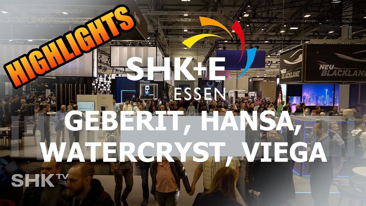 Messerundgang SHK+E 2026: Smarte Sanit&auml;r- & Installationstechnik | SHK-TV Nachrichten