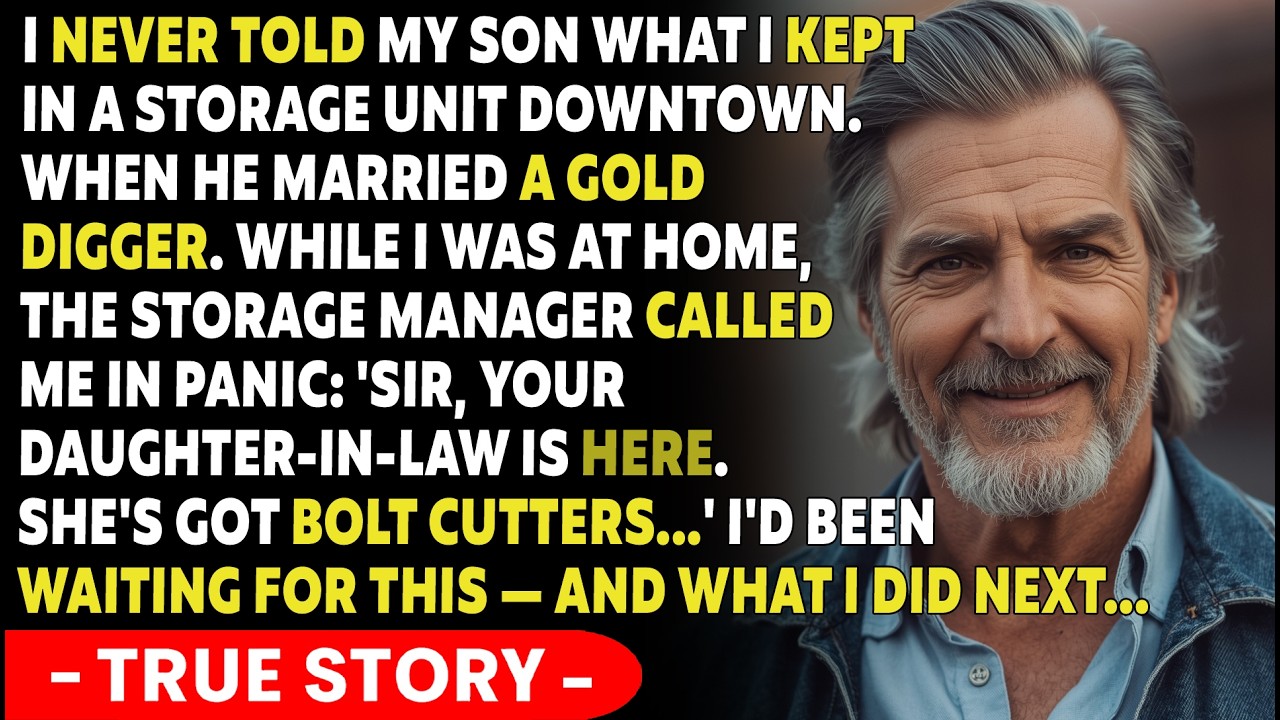 I Never Told My Daughter About the Warehouse. When She Married a Gold Digger,He Tried to Force Entry
