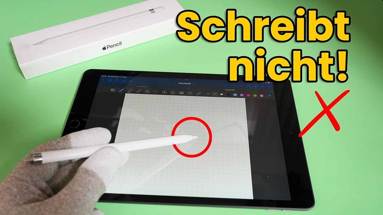 iPad-Stift geht nicht &ndash; obwohl alles heil aussieht?