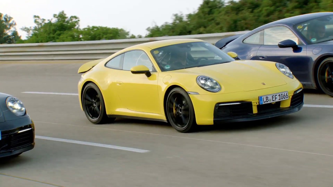 Development Porsche 911 - Testing in Nardò - On the track