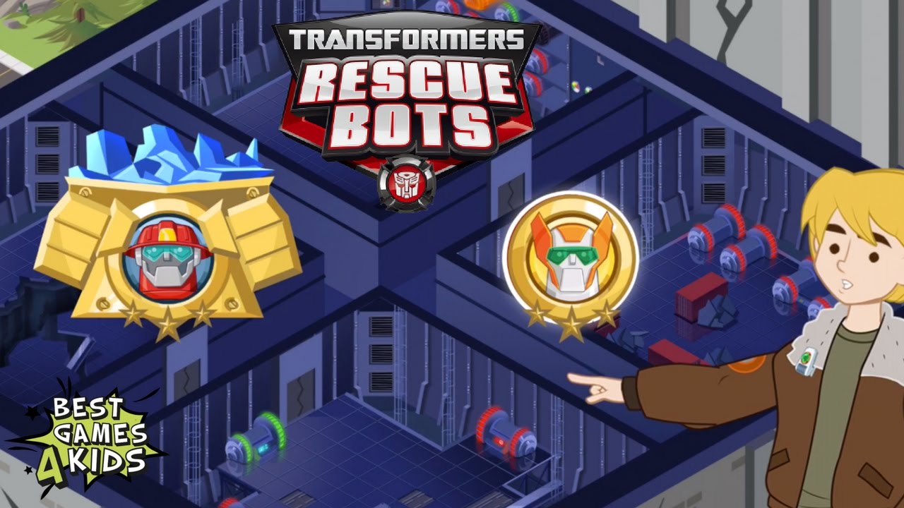 Transformers Rescue Bots: Hero Adventures #12 | Restore power to Griffin Rock! By Budge Studios