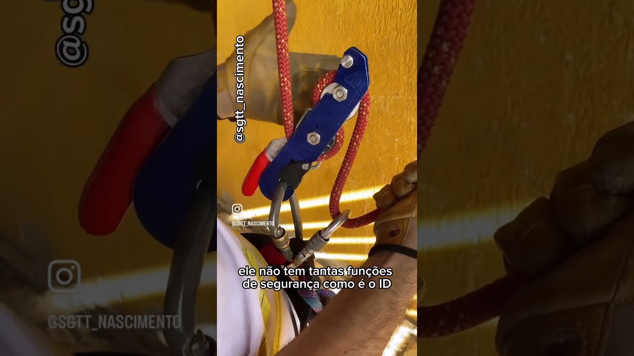 Descensor Stop Petzl #petzl #climb #rope #cordas #acessoporcordas #knot #nó #