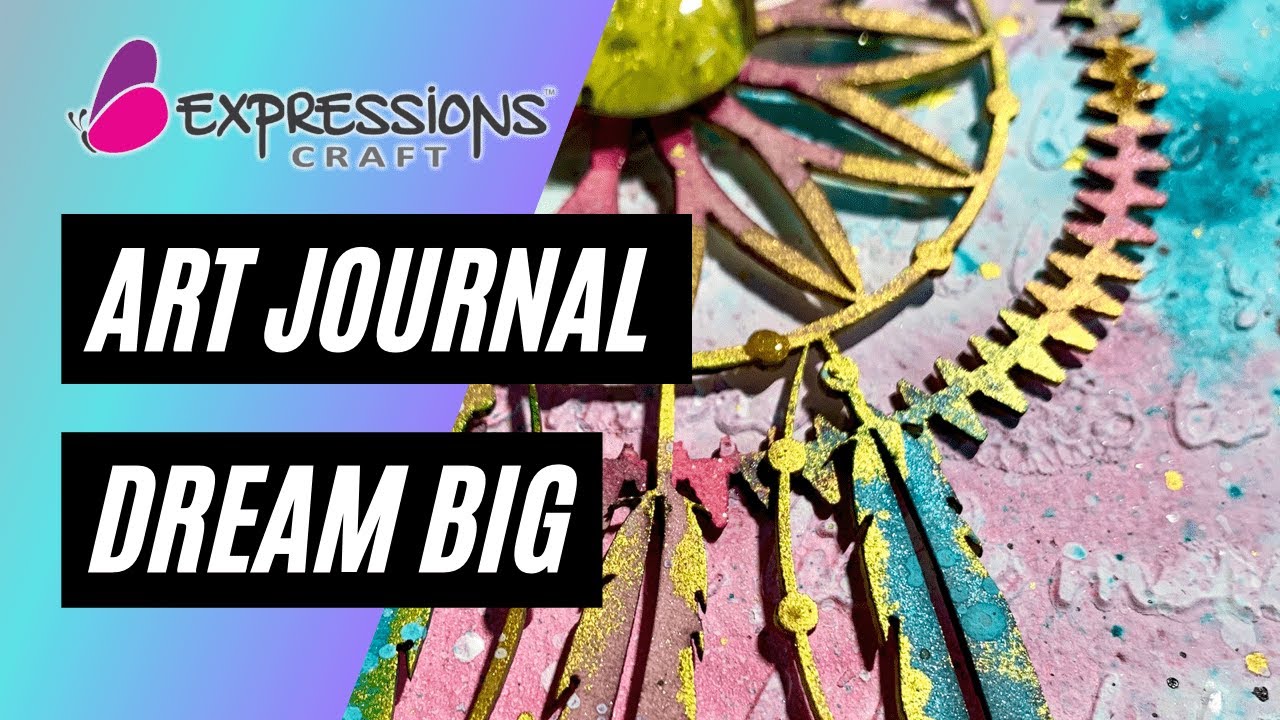 Art Journal using immix craft supplies