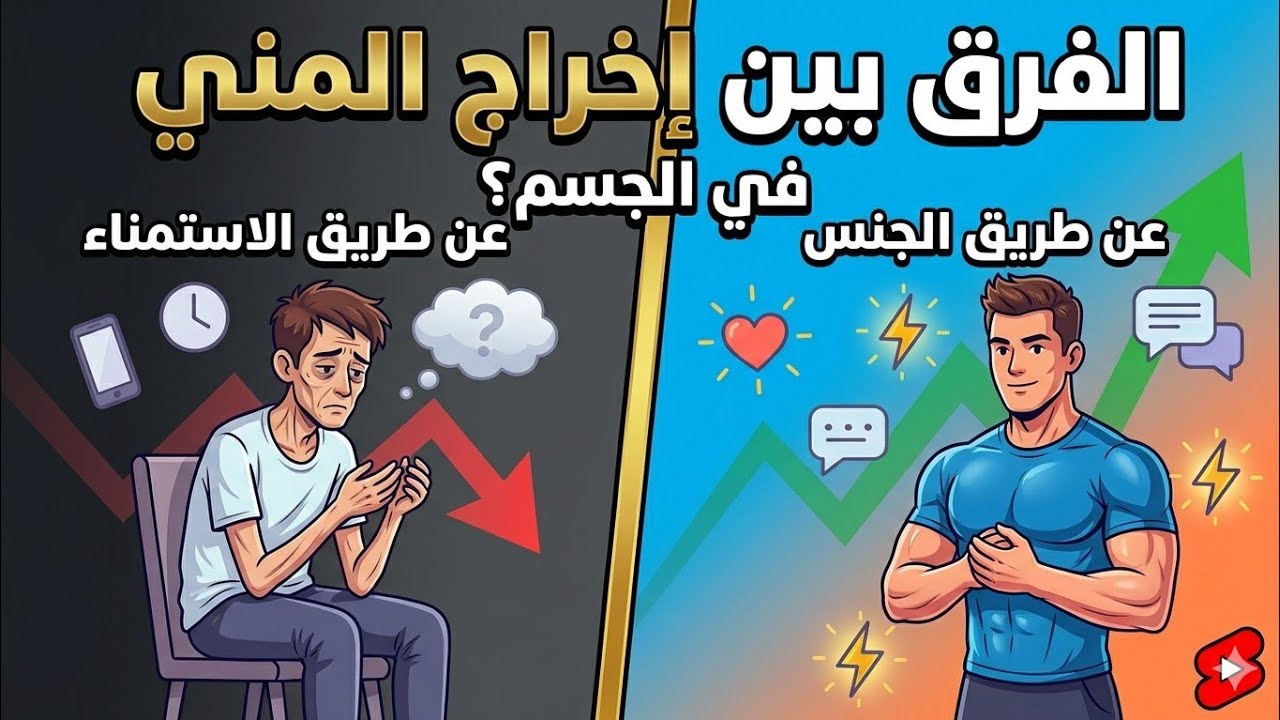 الفرق بين اخراج المني عن طريق العادة السرية والجنس