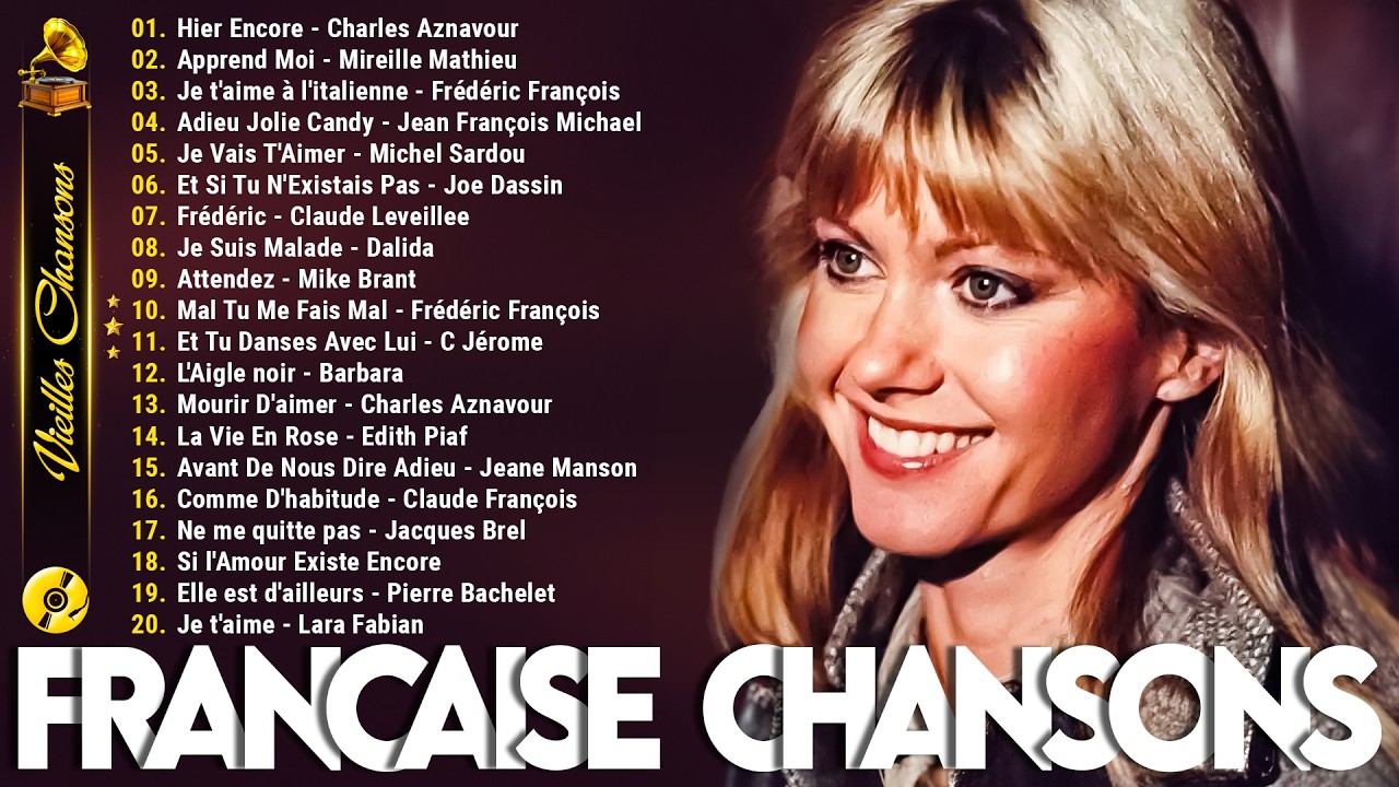 Les Plus Belles Chansons Françaises🗼Joe Dassin, Claude Barzotti, Mireille Mathieu, Frédéric François