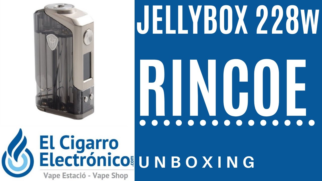 MOD JELLYBOX 228W DE RINCOE | Unboxing