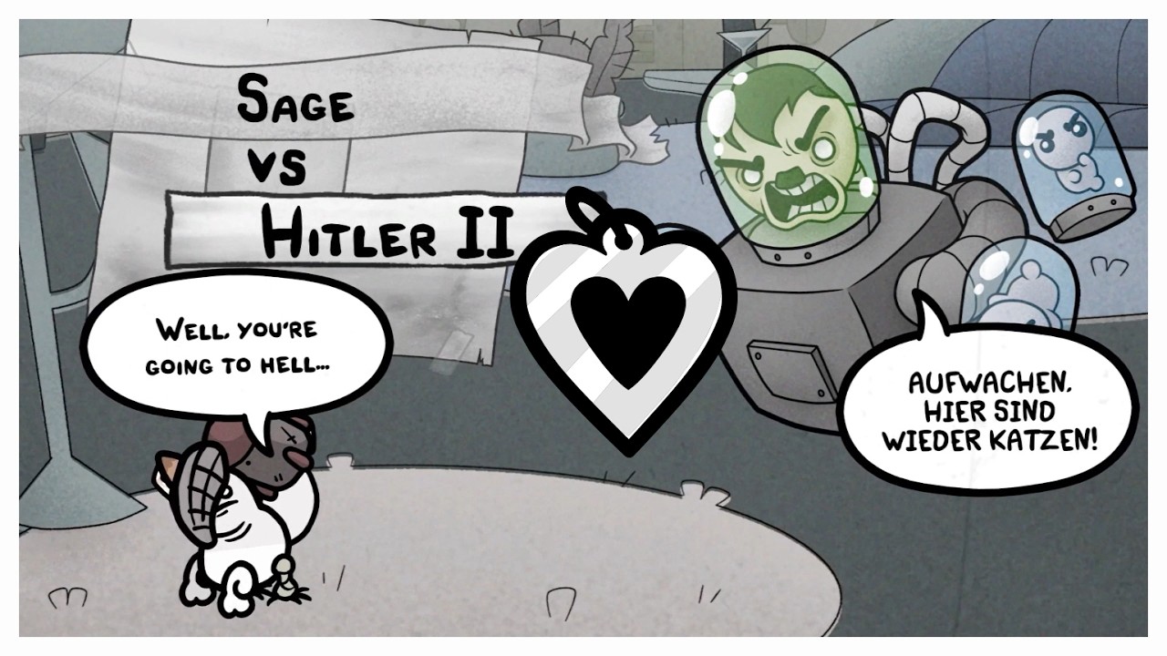 Mewgenics Hitler II boss fight - Solo cleric