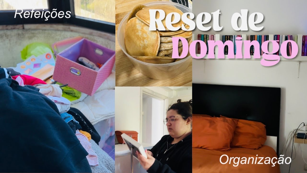 RESET DE DOMINGO 🧺 | rotina real de mãe para começar bem a semana