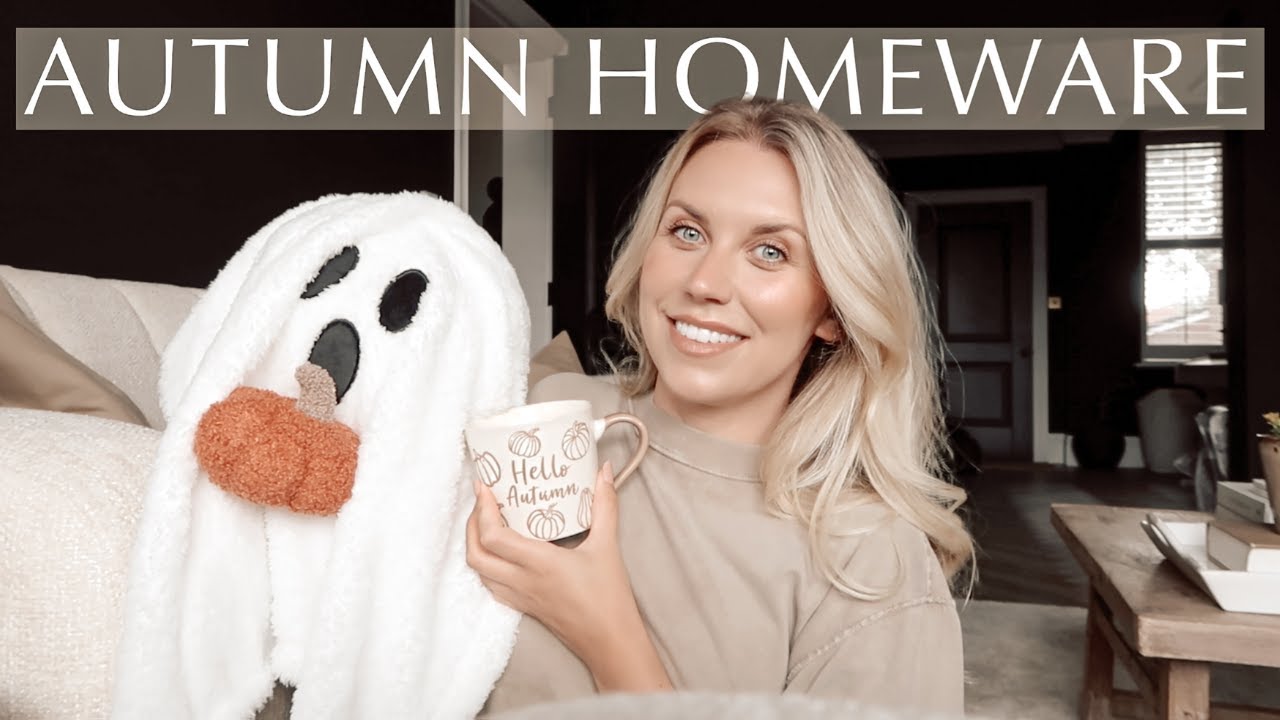 AUTUMN HOMEWARE SHOPPING Asda Home Bargains TK Maxx B&M Hobbycraft HUGE FALL DECOR HAUL