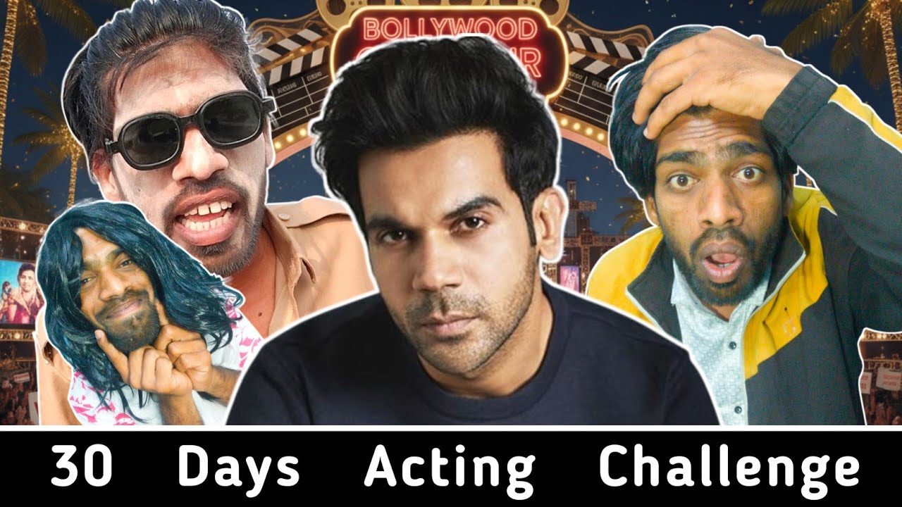 Trying To Act Like Rajkumar Rao | Day 1 | Acting Practice Vlog #dailyvideo #vlogs  