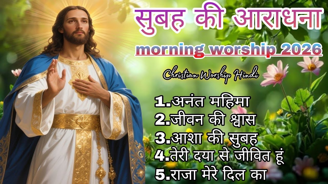 Raja Mere Dil Ka❤️– Hindi Christian Worship Anthem 2026। सुबह की मधुर आराधना ✝️#_Jesus 