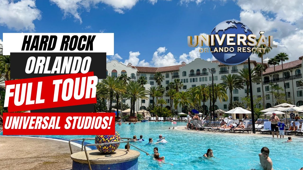 Hard Rock Orlando Resort at Universal Full Tour + Review | Great Theme Park Perks!