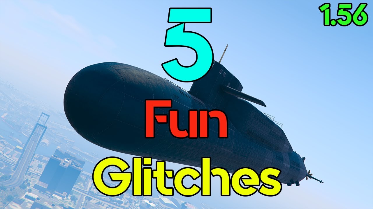5 Fun Glitches in GTA Online - 1.56 #15