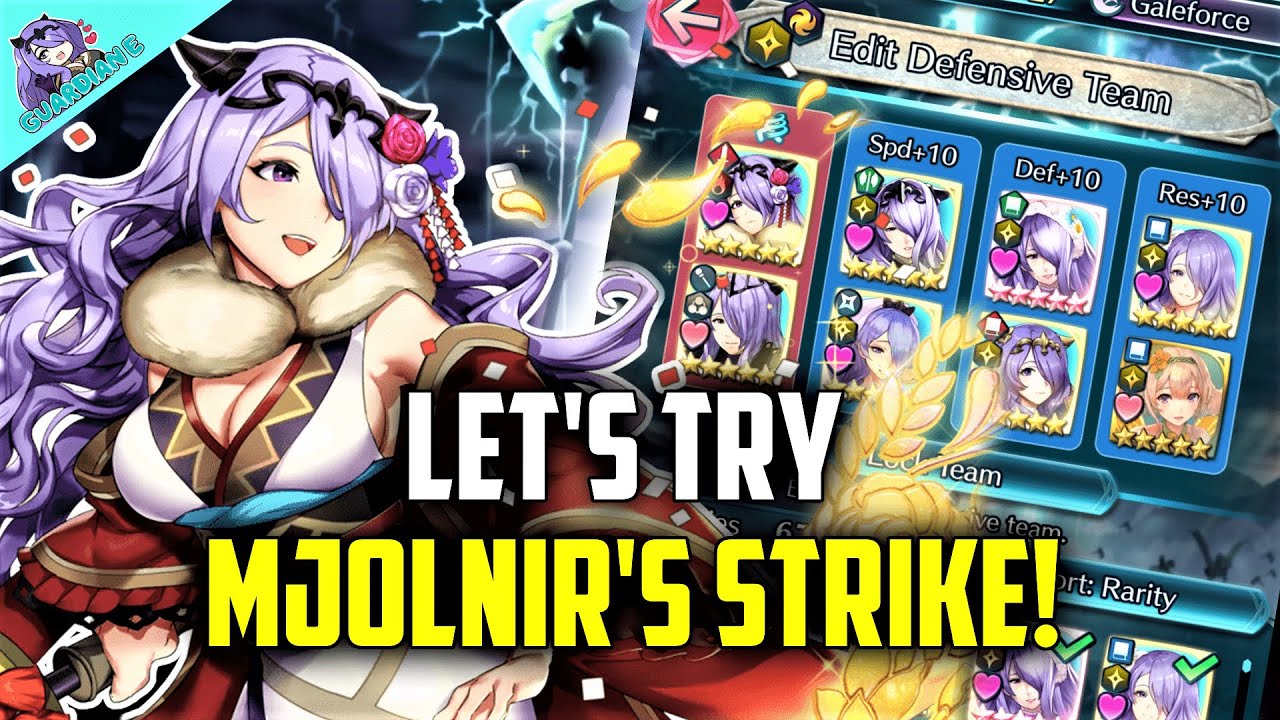 [Fire Emblem Heroes] Let's Try Mjolnir's Strike!