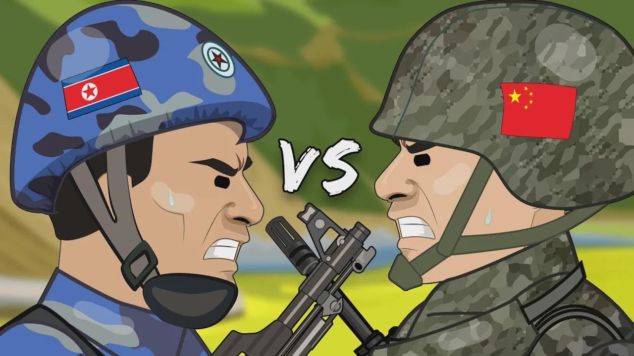 Giornata tipo di un soldato nordcoreano VS uno dell’esercito cinese