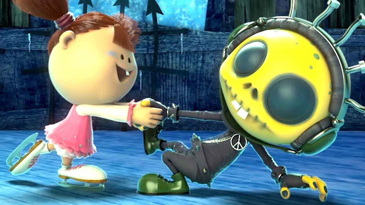Zombie Dumb | 좀비덤 | Ice Age | Hana Skates Around the Gang! | Zombie Cartoon | Videos For Kids