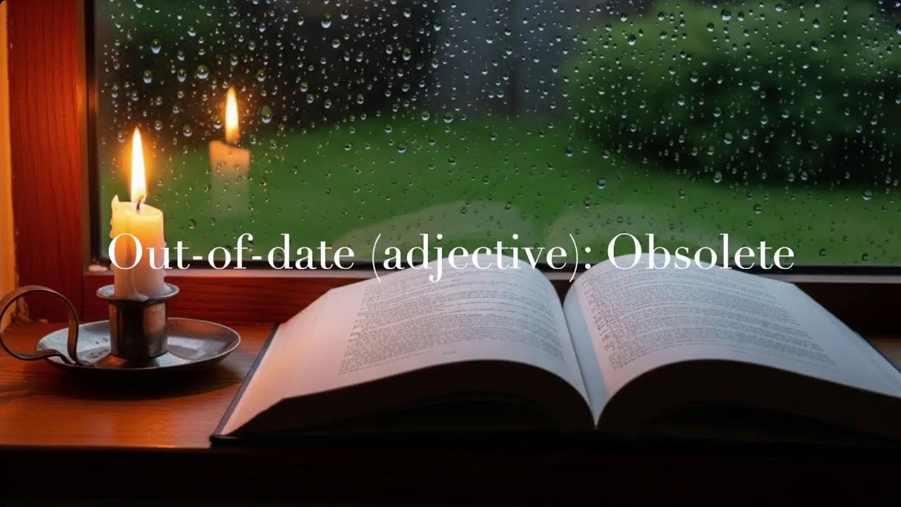 Learn a New Word Every 5 Minutes | Relaxing Rain Ambience for Focus & Vocabulary