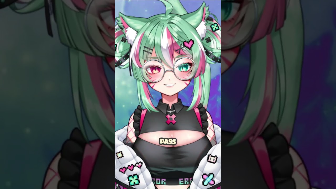 Mein SCHLAFRYTHMUS ist STABIL! #vtuber #gervtuber #vtubershorts #shorts