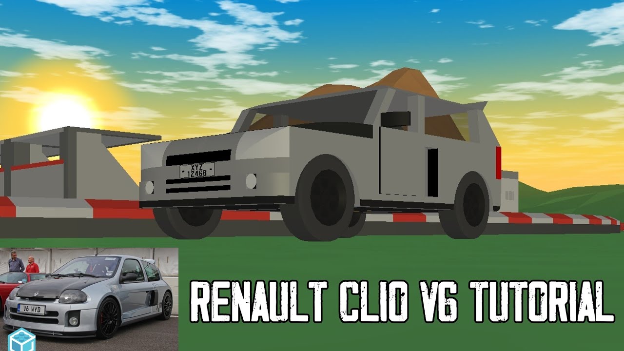 Renault Clio V6 Tutorial | Draw Bricks