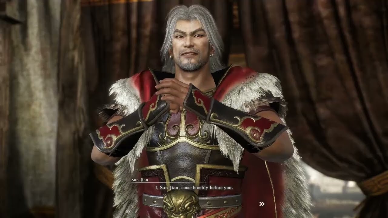 sun jian all dialogue/cutscenes/bonds DYNASTY WARRIORS: ORIGINS
