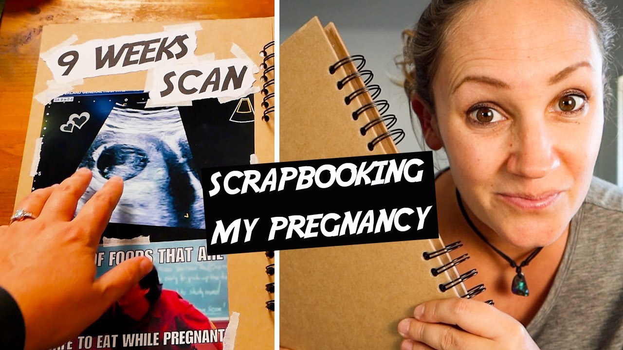 My Pregnancy Scrapbook (so far)