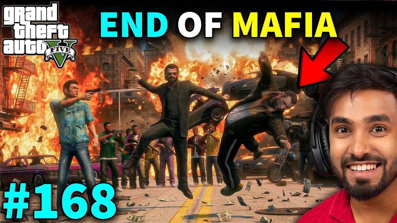 THE END OF TOMMY BIGGEST MAFIA DON OF VICE CITY  TECHNO GAMERZ GTA 5 GAMEPLAY #168