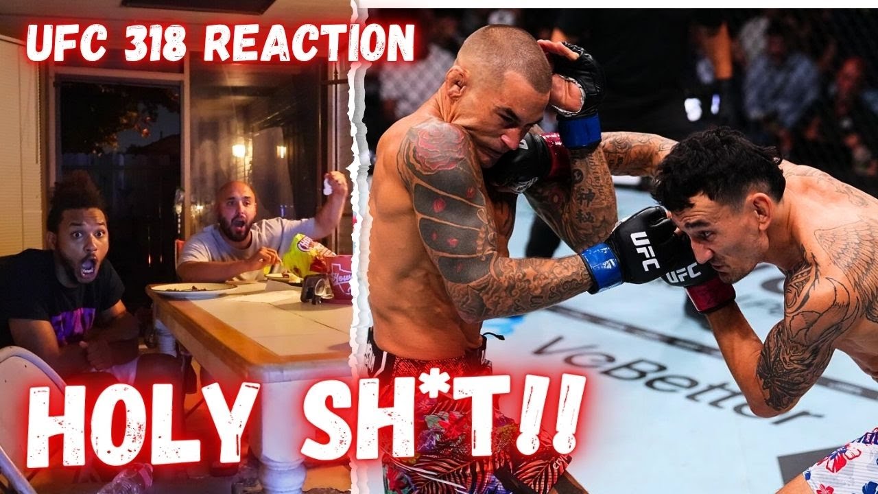 INSANE UFC 318: REACTION TO DUSTIN POIRIER'S LAST WAR WITH MAX HOLLOWAY
