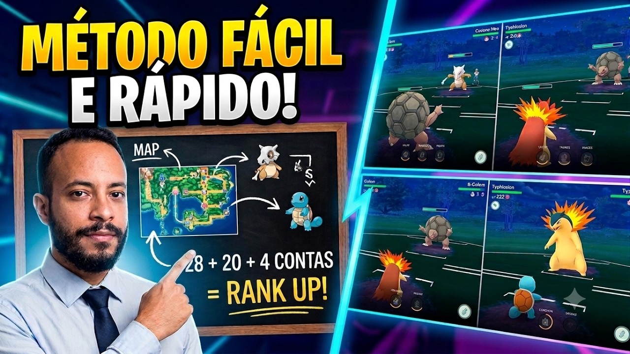 O Segredo Para Upar Suas Profiss&otilde;es no PokeIdle 10x Mais R&aacute;pido! (GUIA PR&Aacute;TICO E F&Aacute;CIL)