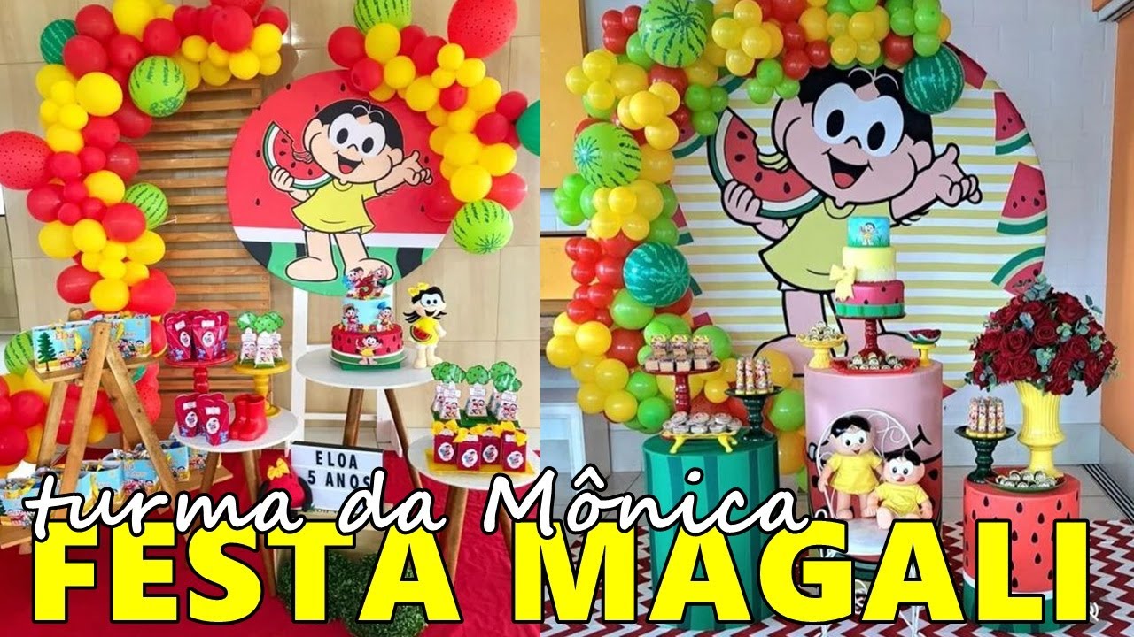 IDEIAS DE DECORA&Ccedil;&Atilde;O PARA FESTA MAGALI - FA&Ccedil;A SUA FESTA