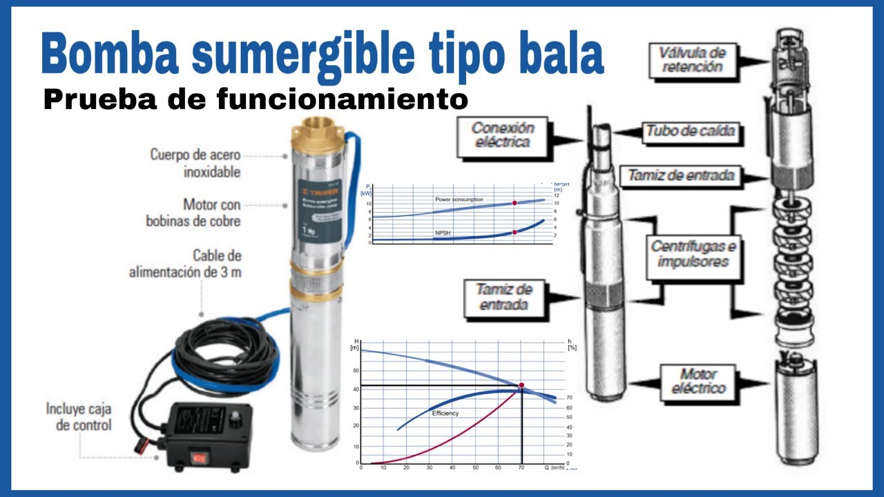 CÓMO FUNCIONA UNA BOMBA SUMERGIBLE || PRUEBA DE CAMPO