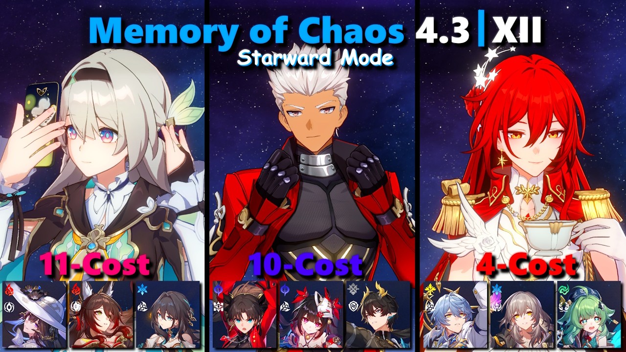 [HSR] Memory of Chaos 4.3 F12 | E2S0 Firefly + E1S1 Archer x Rin + E0S1 Himeko Verdict | F2P Teams