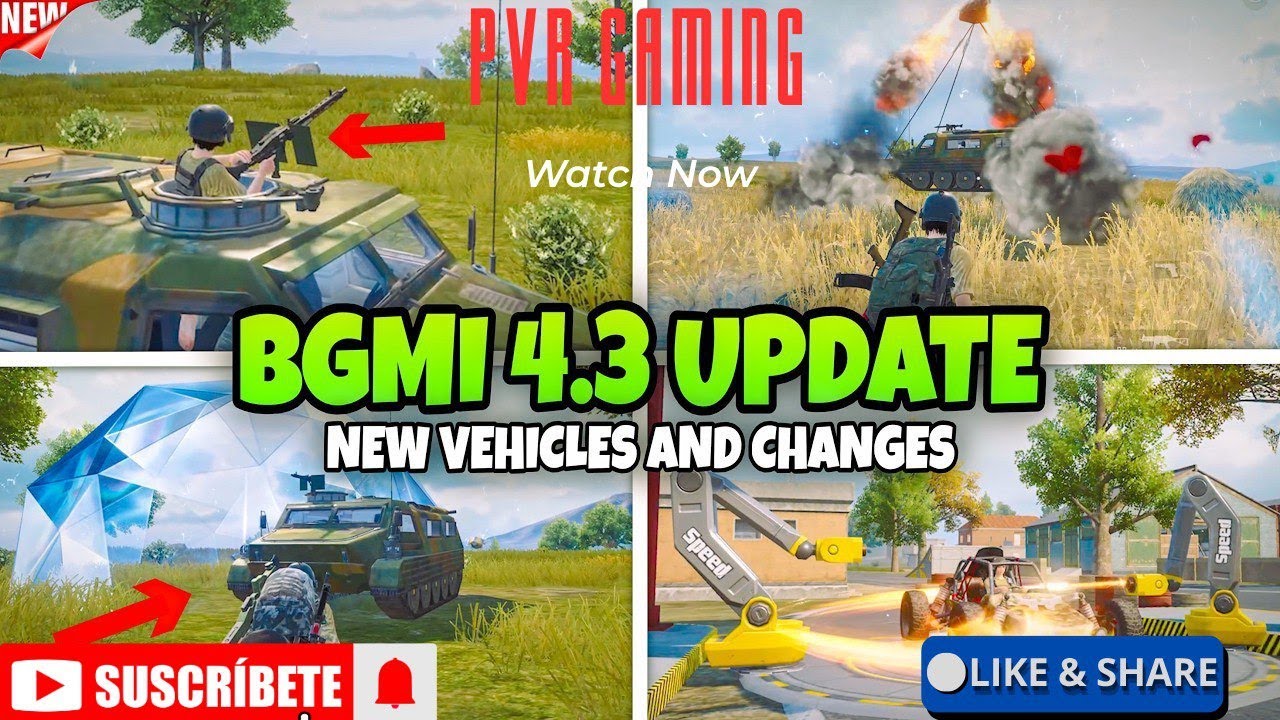 #BGMI, 4.3 update explore everyone