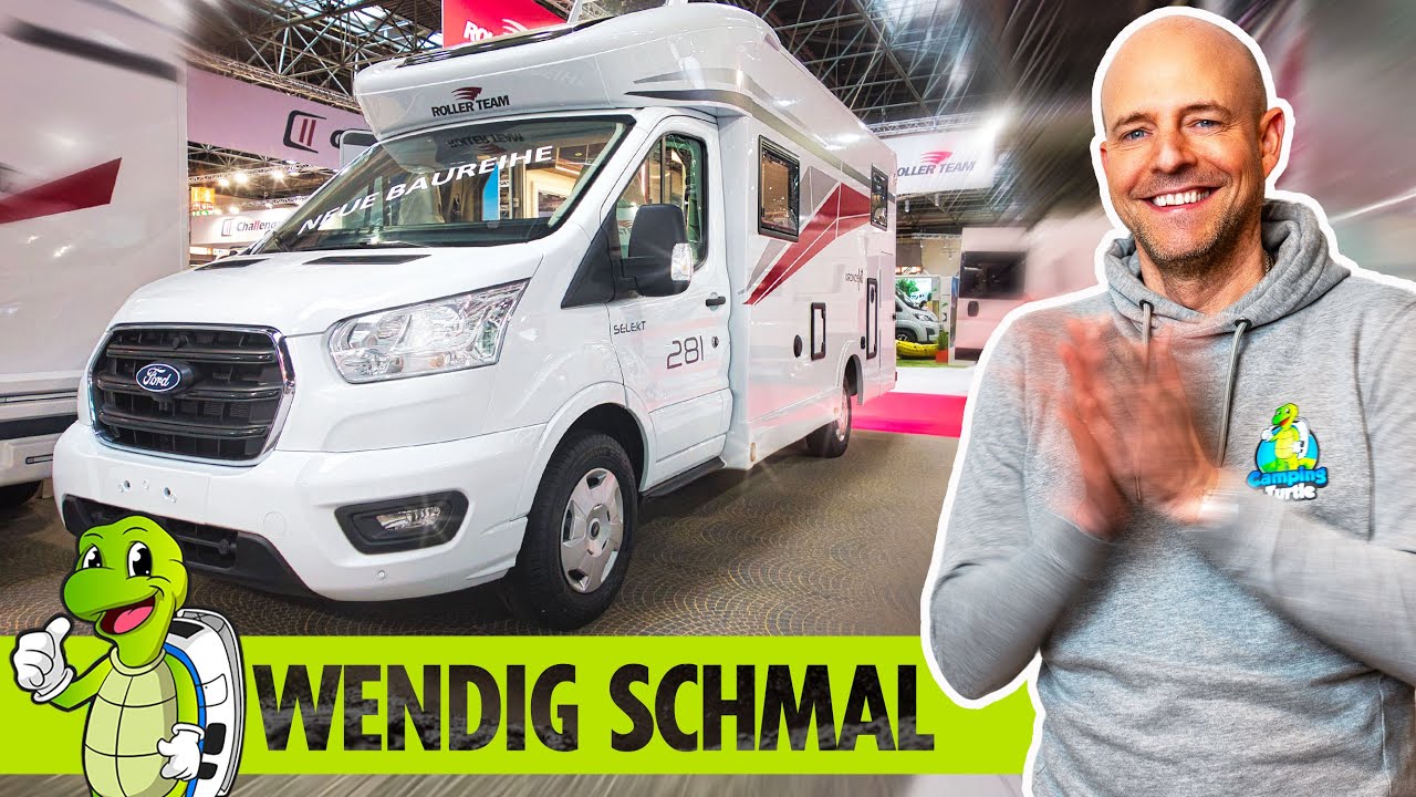VOLL im TREND✅ SCHMALE Maße, SCHMALER Preis & WINTERFIT mit GROßEM BAD | Roller Team Kronos Fit 281P