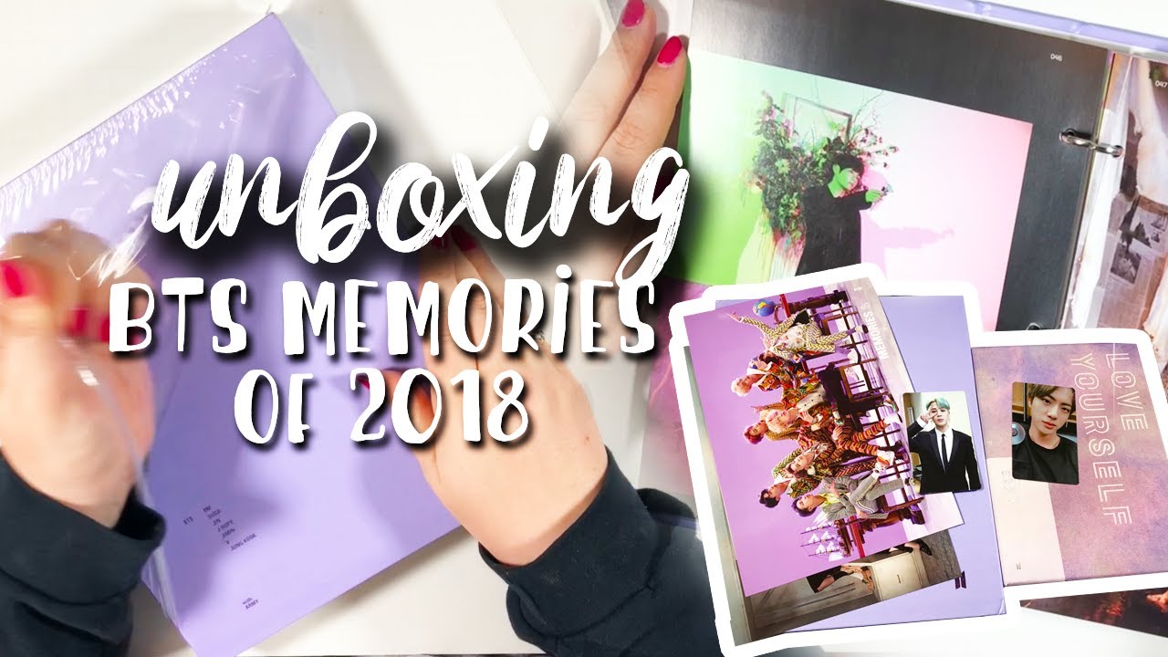 unboxing bts memories of 2018! + bts world tour dvd