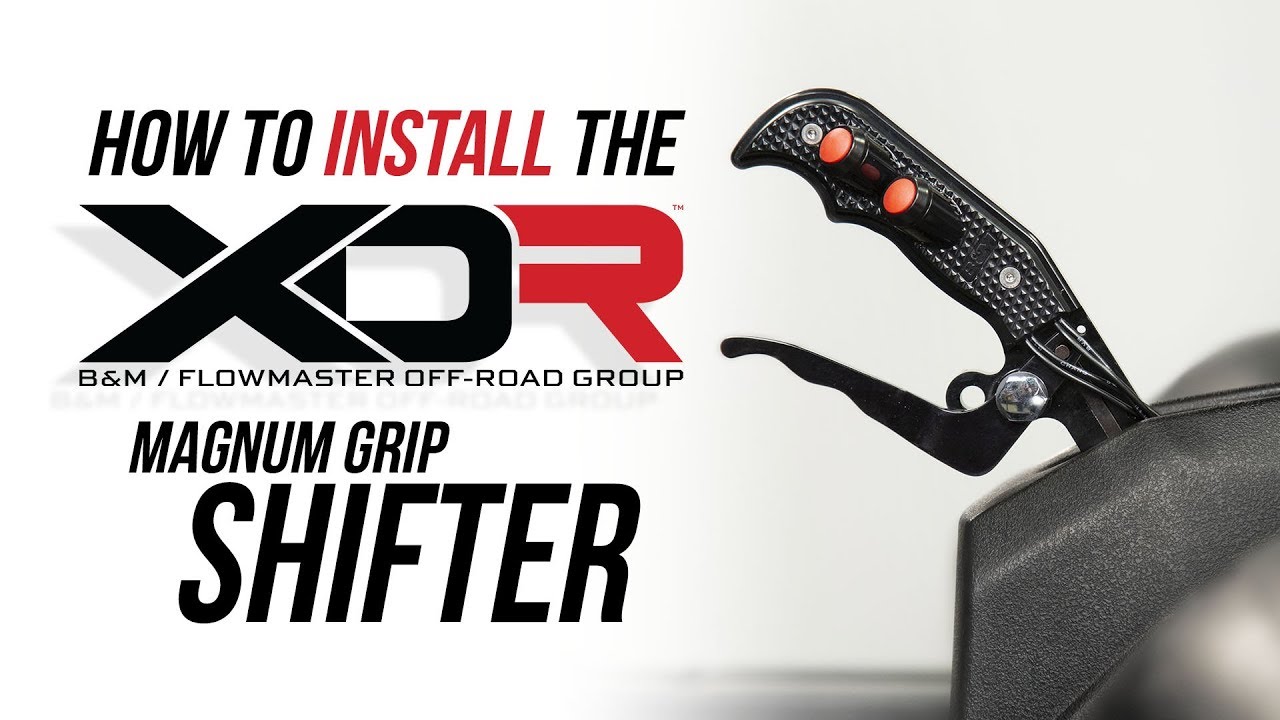 Install: 2008-18 Polaris RZR 570, 800, 900 - XDR Magnum Grip Gated Shifter 81126