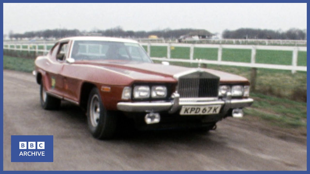 1974: Is this custom ROLLS-ROYCE the fastest car on Earth? | Retro Transport | BBC Archive