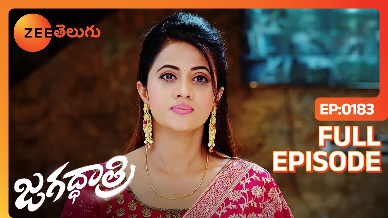 సరిదిద్దుకోలేని తప్పు చేస్తున్నావ్ | Jagadhatri Telugu | Full Ep 183 | ZeeTelugu | 20 Mar 2024