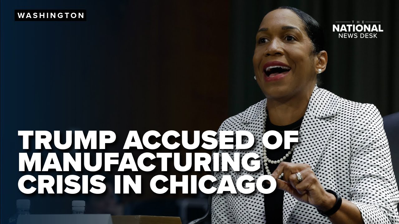 Illinois Lt. Gov accuses Trump of manufacturing crisis in Chicago