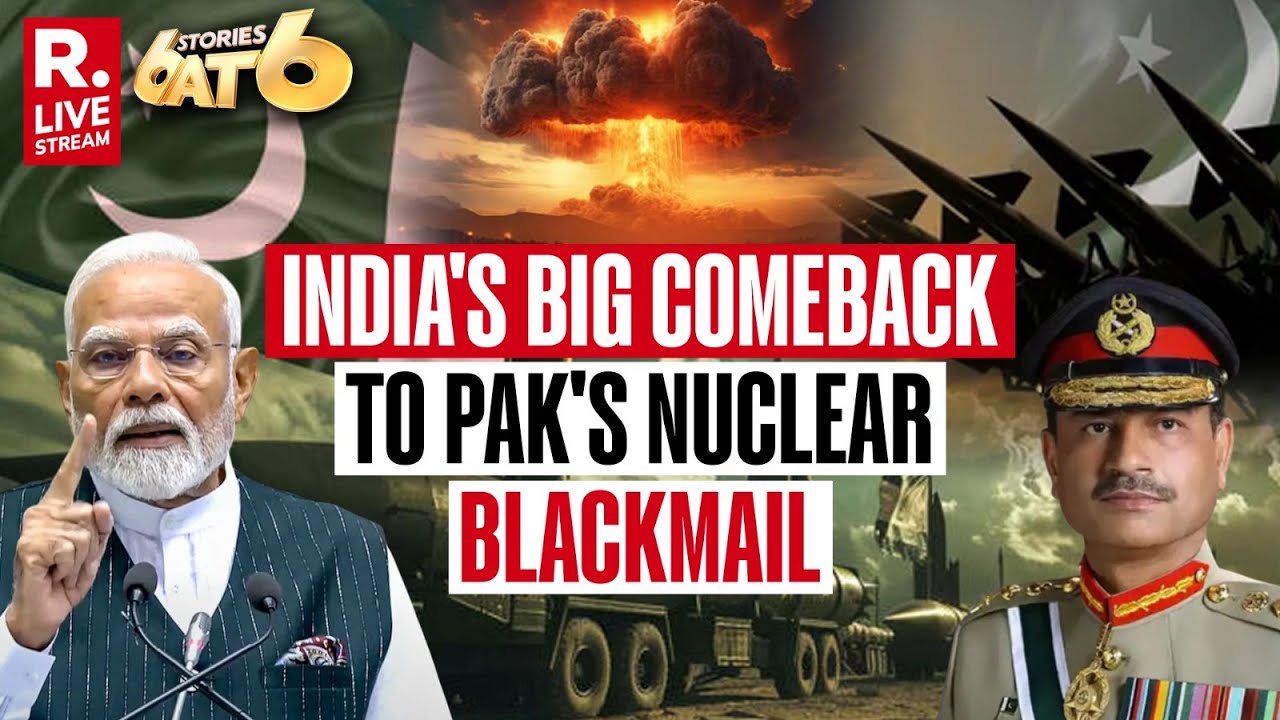 6 Stories At 6: India Exposes Pakistan's 'Hollow' Nuke Threats | SC Passes Order On Stray Dog Menace