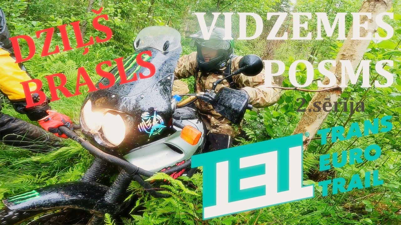 MOTO IZBRAUCIENS. TET VIDZEME. UPES ŠĶĒRSOŠANA UN ATPŪTA. 2.SĒRIJA