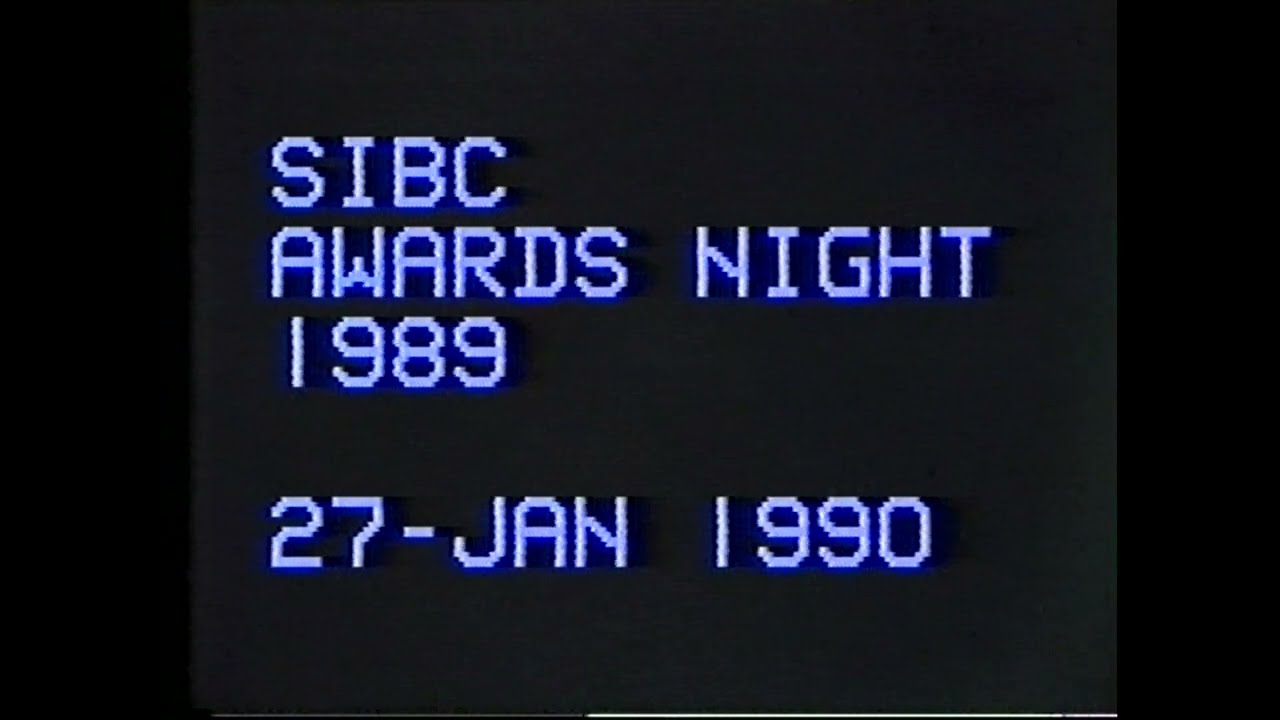 Strawberry Island Boat Club awards night 1989-1990