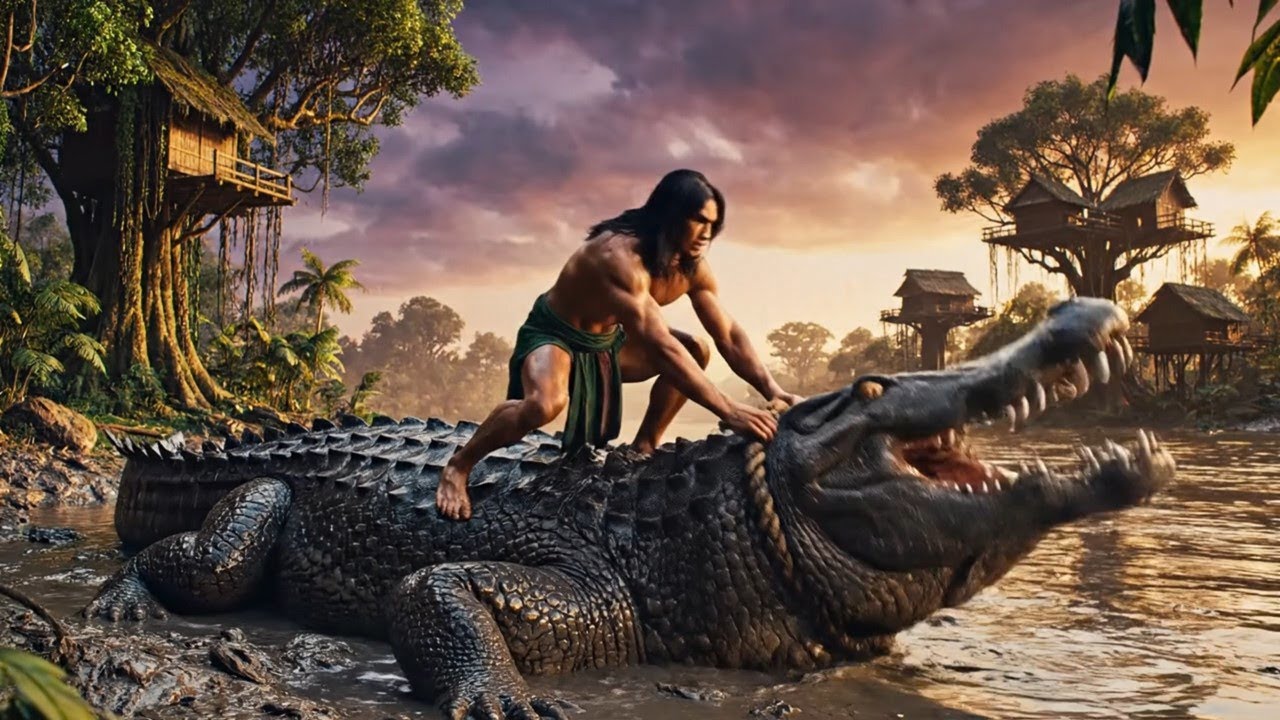 VILLAGE HEROES The Warrior Trio vs  The Crocodile Nightmare!
