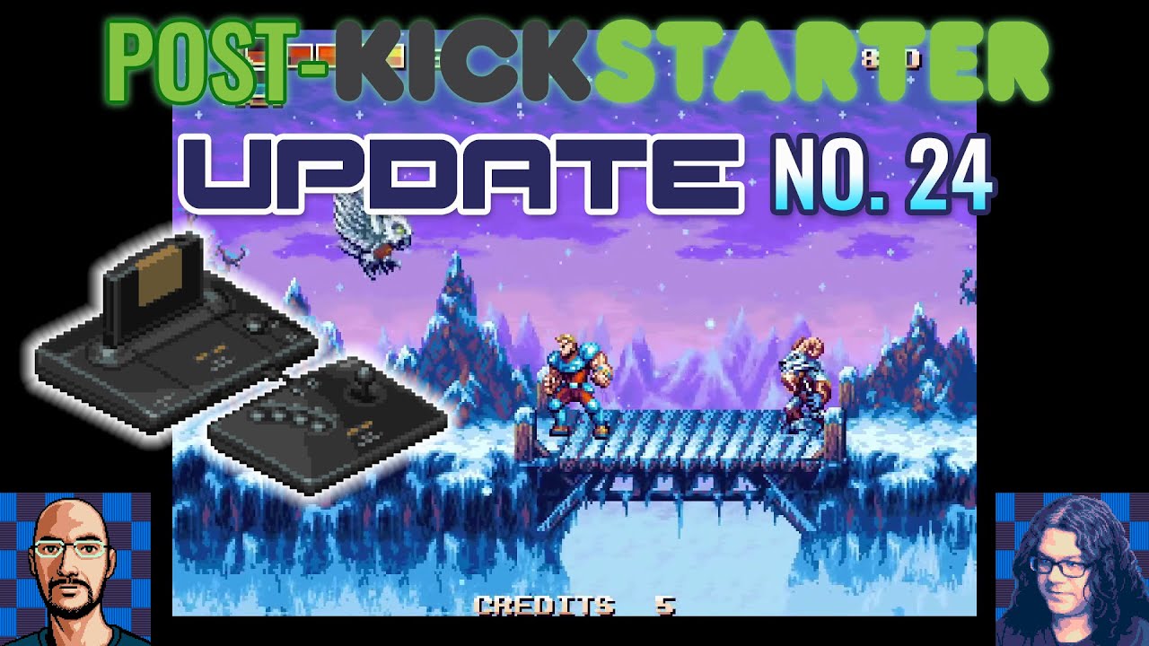 Post Kickstarter Update number  24: NeoGeo Footage and Progress Report