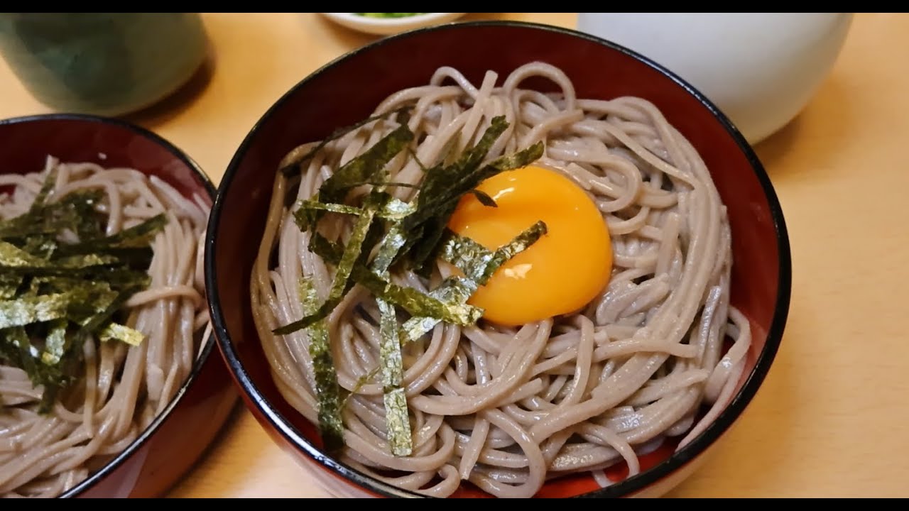 吃蕎麥麵（三色そばを食す）